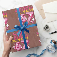 Funny Gen Z Alpha Gift Wrapping Paper Roll Six Seven Meme Soccer Lover