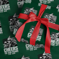Funny George Washington Cheers To 250 Years Wrapping Paper Roll