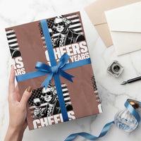 Funny George Washington Cheers To 250 Years Wrapping Paper Roll