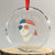 Funny George Washington Crystal Glass Ornament We All Are Going To Die Sarcasm Political American USA - Wonder Print Shop