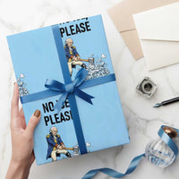 Funny George Washington Political Anti Ice Gift Wrapping Paper Roll