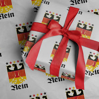 Funny German Eagle Wrapping Paper Roll Vintage Nein No Germany Souvenir Oktoberfest - Wonder Print Shop