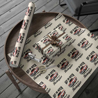 Funny Get in Bitch I Found A Deal On Marketplace Wrapping Paper Roll Red Truck - Wonder Print Shop