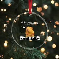Funny Giant Guinea Pig Monster Roaring Tokyo Japan Crystal Glass Ornament Guineapigzilla - Wonder Print Shop