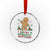 Funny Gingerbread Crystal Glass Ornament Not My Gumdrop Buttons Christmas Cookie - Wonder Print Shop