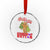 Funny Gingerbread Crystal Glass Ornament Not My Gumdrop Buttons Christmas Cookie Candy - Wonder Print Shop