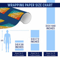 Funny Golf Clubs Wrapping Paper Roll Life Is Full Of Important Choices - Wonder Print Shop