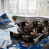 Funny Goose Christmas Wrapping Paper Roll Is This Jolly Enough Cute Xmas Duck - Wonder Print Shop