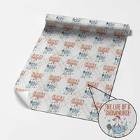 Funny Goose Nurse Christmas Wrapping Paper Roll The Life Of A Shownurrse - Wonder Print Shop