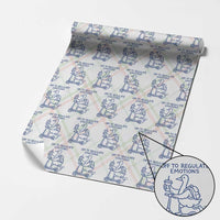 Funny Goose Psychologist Wrapping Paper Roll Off To Regulate Emotions Mental Health Counselor