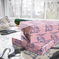 Funny Goose Psychologist Wrapping Paper Roll Off To Regulate Emotions Mental Health Counselor