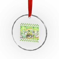 Funny Goose Radiologic Technologist Crystal Glass Ornament St Patricks Day Gift