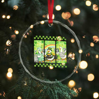 Funny Goose Radiologic Technologist Crystal Glass Ornament St Patricks Day Gift