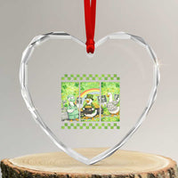 Funny Goose Radiologic Technologist Heart Crystal Glass Ornament St Patricks Day Gift