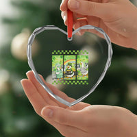 Funny Goose Radiologic Technologist Heart Crystal Glass Ornament St Patricks Day Gift