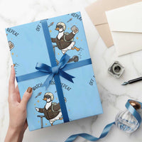 Funny Goose Support Freedom Meme Wrapping Paper Roll Off To Watch History Repart