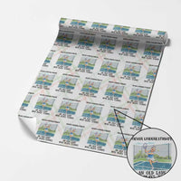 Funny Grandma Tennis Player Gift Wrapping Paper Roll Never Underestimate An Old Lady - Wonder Print Shop