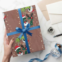 Funny Green Hand Six Seven Meme Wrapping Paper Roll Gen Z Alpha Xmas Gift - Wonder Print Shop