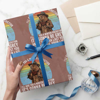 Funny Groundhog Day Wrapping Paper Roll I Will Give You A Winter Prediction Woodchuck Movie