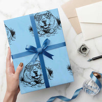Funny Groundhog Face Woodchuck Sunglassess Wrapping Paper Roll - Wonder Print Shop