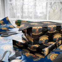 Funny Groundhog Whisperer Wrapping Paper Roll Screaming Woodchuck Mountain Forest