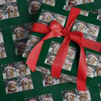 Funny Guinea Pig With Santa Hat Photobooth Wrapping Paper Roll Christmas Gift - Wonder Print Shop