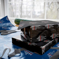 Funny Gun Owner Wrapping Paper Roll Faster Than Dialing 911 Bullet Diameter
