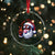 Funny Haitian Xmas Crystal Glass Ornament Jwaye Nwel Creole Cute Black Santa - Wonder Print Shop
