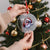 Funny Haitian Xmas Crystal Glass Ornament Jwaye Nwel Creole Cute Black Santa - Wonder Print Shop