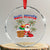 Funny Haitian Xmas Crystal Glass Ornament Nwel Ayisen Creole Santa Palm Tree - Wonder Print Shop