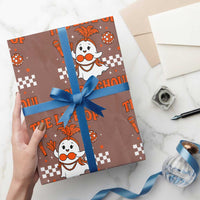 Funny Halloween Costume Showgirl Wrapping Paper Roll The Life of A Showghoul Cute Ghost - Wonder Print Shop