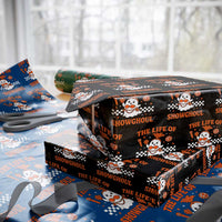 Funny Halloween Costume Showgirl Wrapping Paper Roll The Life of A Showghoul Cute Ghost - Wonder Print Shop