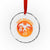 Funny Halloween Mothman Cryptid Creatures Crystal Glass Ornament - Wonder Print Shop