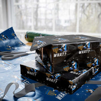 Funny Hanukkah Cat Wrapping Paper Roll What Hanukcat Chanukah Jewish Festival
