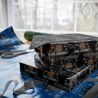 Funny Hanukkah Dreidel Wrapping Paper Roll Dr Dreidel Chanukah Rapper DJ - Wonder Print Shop
