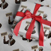 Funny Harriet Tubman Says Resist Wrapping Paper Roll Black Pride Inspiration Gift - Wonder Print Shop