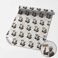 Funny Harriet Tubman Says Resist Wrapping Paper Roll Black Pride Inspiration Gift - Wonder Print Shop