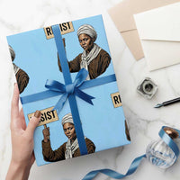 Funny Harriet Tubman Says Resist Wrapping Paper Roll Black Pride Inspiration Gift - Wonder Print Shop