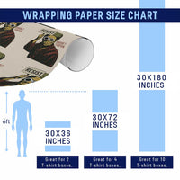 Funny Harriet Tubman Says Resist Wrapping Paper Roll Female Empowerment History Gift - Wonder Print Shop