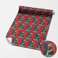 Funny Harriet Tubman Says Resist Wrapping Paper Roll Strong Black Woman Leader - Wonder Print Shop