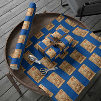 Funny Horse Eating Sushi Wrapping Paper Roll Japanese Noodle Lover - Wonder Print Shop