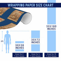 Funny Horse Eating Sushi Wrapping Paper Roll Japanese Noodle Lover - Wonder Print Shop