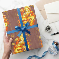 Funny Horse Six Seven Meme Wrapping Paper Roll Happy Lunar New Year - Wonder Print Shop
