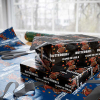 Funny I Came In Like A Butterball Wrapping Paper Roll Thanksgiving Dabbing Turkey - Wonder Print Shop