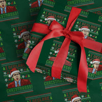 Funny I Declare Christmas Wrapping Paper Roll Funny Christmas Office Holiday Meme - Wonder Print Shop