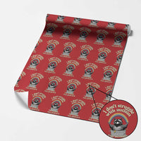 Funny I Don't Struggle With Autism I'm Actually Very Good At It Wrapping Paper Roll Autistic Racoon
