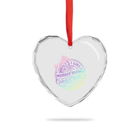 Funny I Like Murder Shows Comfy Clothes And Maybe 3 People Heart Crystal Glass Ornament Crime Show Lover - Wonder Print Shop