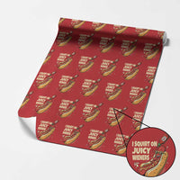 Funny I Squirt On Juicy Wieners Wrapping Paper Roll Inappropriate Dirty Adult Humor Hot Dog Joke - Wonder Print Shop