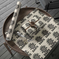 Funny I Suck At Darts Wrapping Paper Roll Darts Lover Gift For Bad Players - Wonder Print Shop