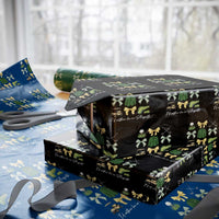 Funny Id Rather Be In Augusta Coquette Golfer Wrapping Paper Roll Georgia Golf Traditions Golfing Fan Aesthetic